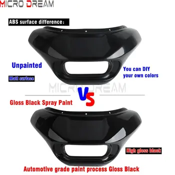 適用於哈雷 Softail M8 Fat Bob 114 FXFB FXFBS 2018-2025 摩托車蝙蝠翼整流罩鯊魚式大燈罩擋風玻璃整流罩 8 最佳銷售 蝙蝠翼哈雷戴維森 - №2