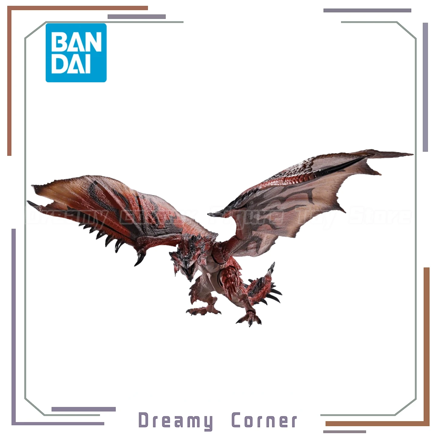 

В наличии: BANDAI SPIRITS S.H.MonsterArts Monster Hunter RATHALOS 20th Anniversary Edition, фигурка монстра, игрушка-монстр