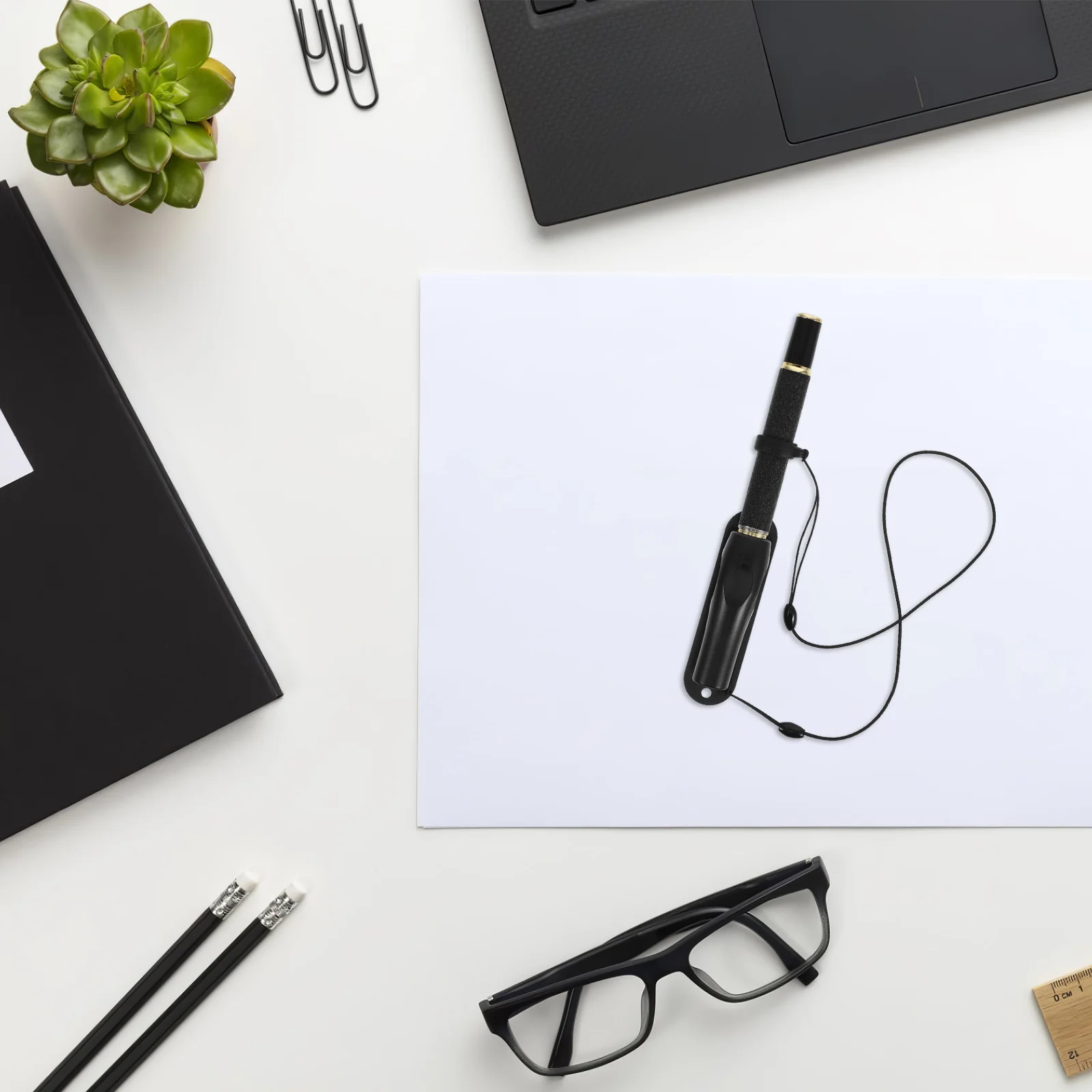 

2 шт., выдвижной держатель для ручки для катушки для значка буфера обмена, эластичный дизайн, универсальная совместимость, функция защиты от потери