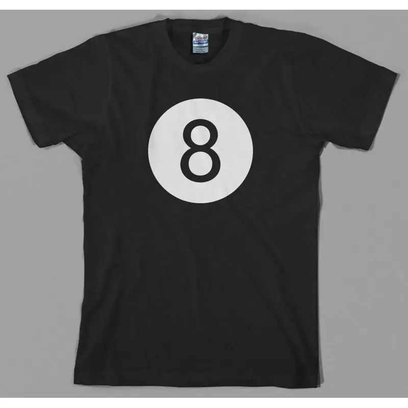 

8-мяльная футболка Magic Eight Billiard Pool League Gameroom в стиле ретро