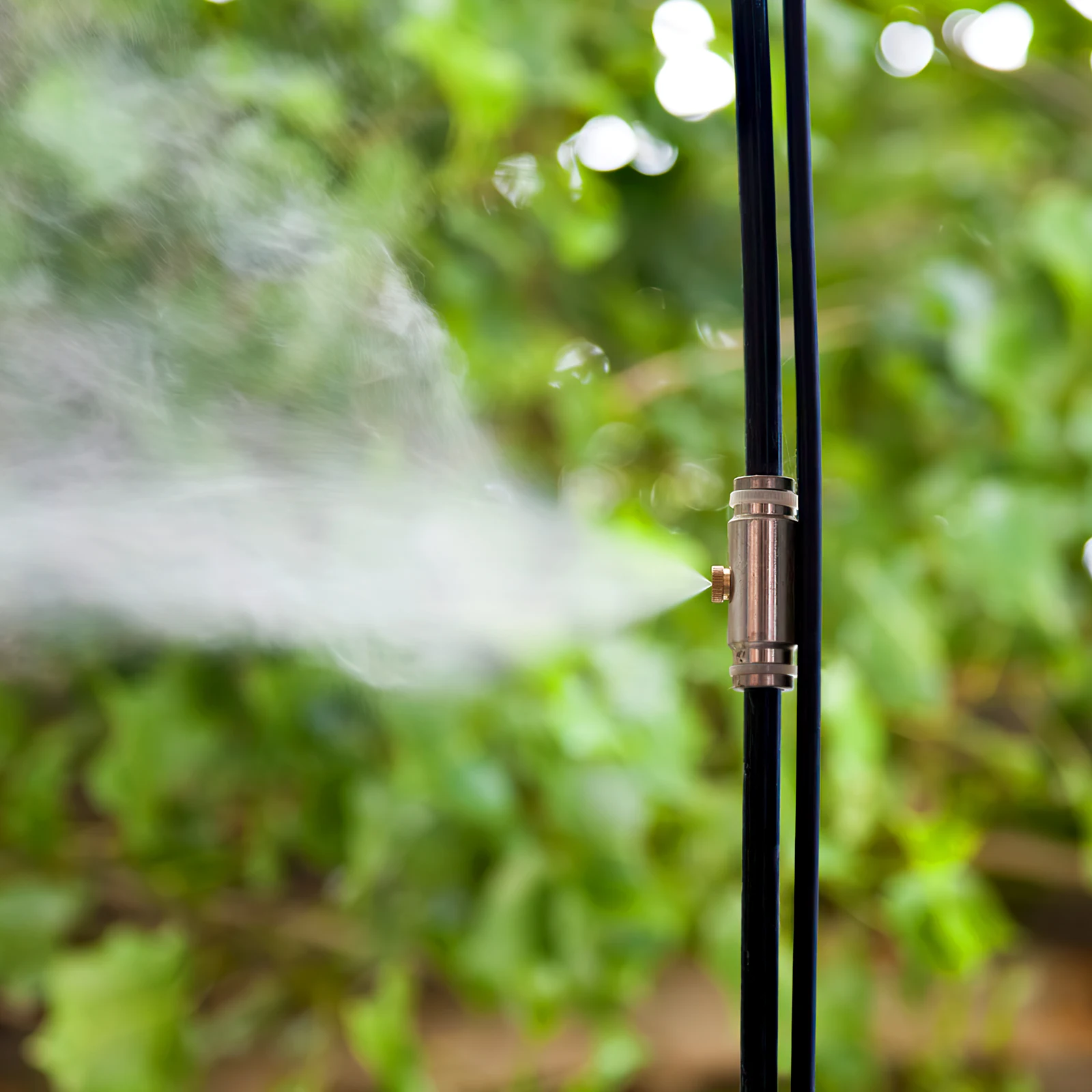 

10pcs Copper Atomizing Nozzle 0 1mm Low Pressure Misting Spray Nozzles Garden Hose Pipe Sprinkler Irrigation Landscape