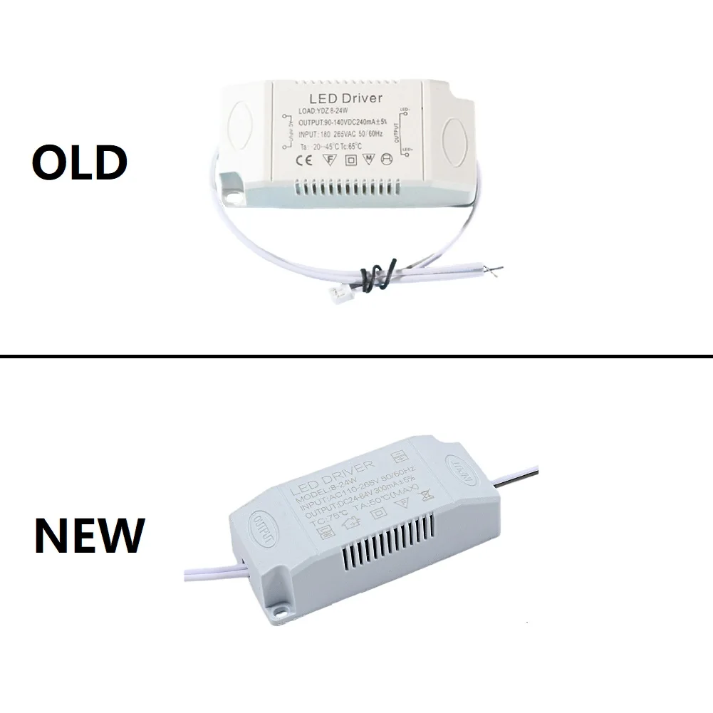 Electronic Transformer LED Driver Ceiling Light 8-24W AC180-265V50/60HZ DC90-140V240mA Terminal Safety Regulations