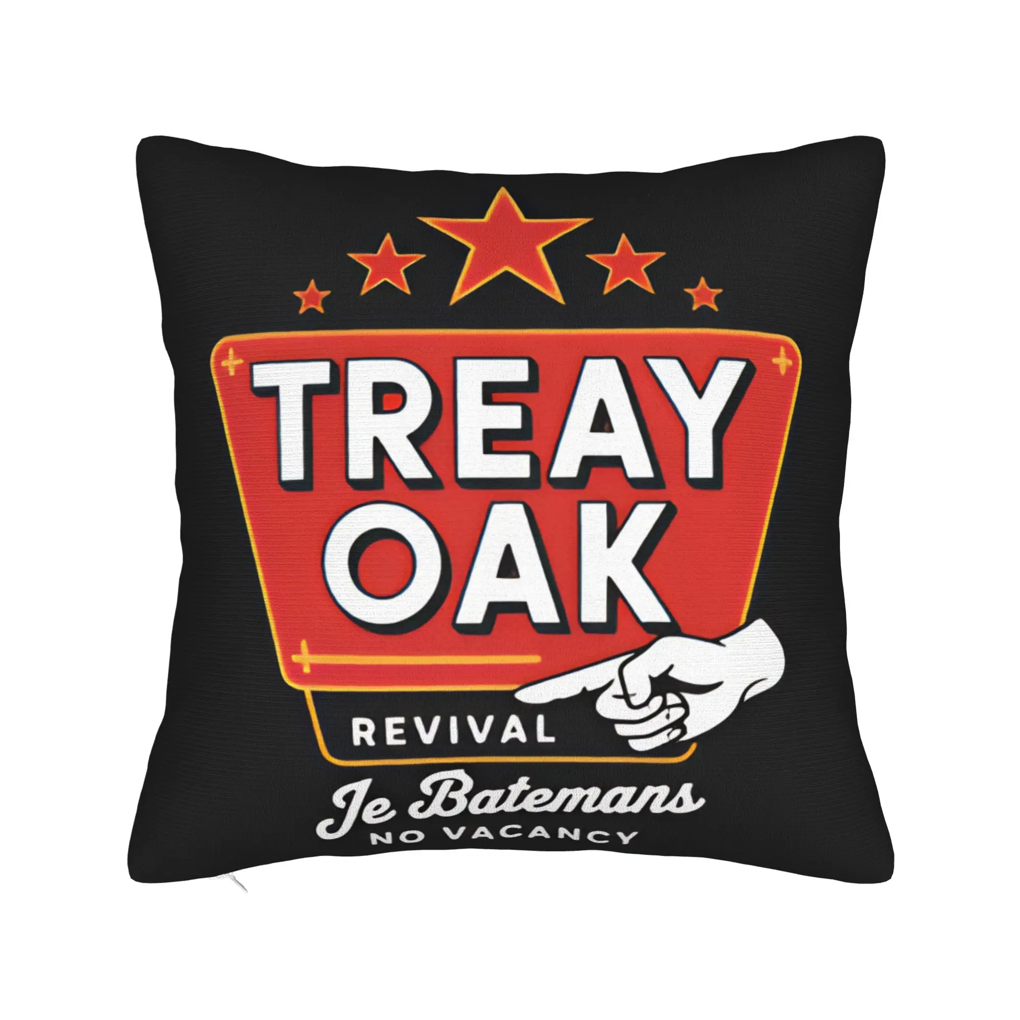 Country Music Band Treaty Oak Revival Pillowcases  Morden Pillow Case For Wedding Party Home Decor Soft Pillow Cover