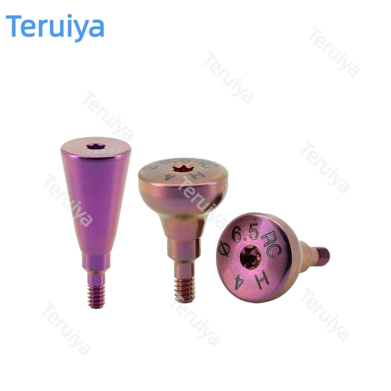 10Pcs NC/RC Regular Restoration Healing Cap Sealing Screw, Fits Straumann ITI Healing Abutment for Dental Implant