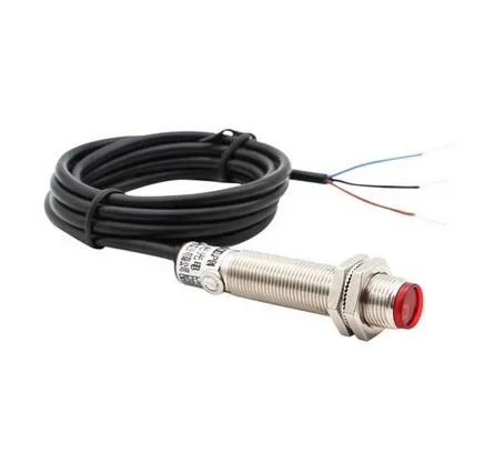 

M12 diffuse reflection photoelectric switch sensor visible red light
