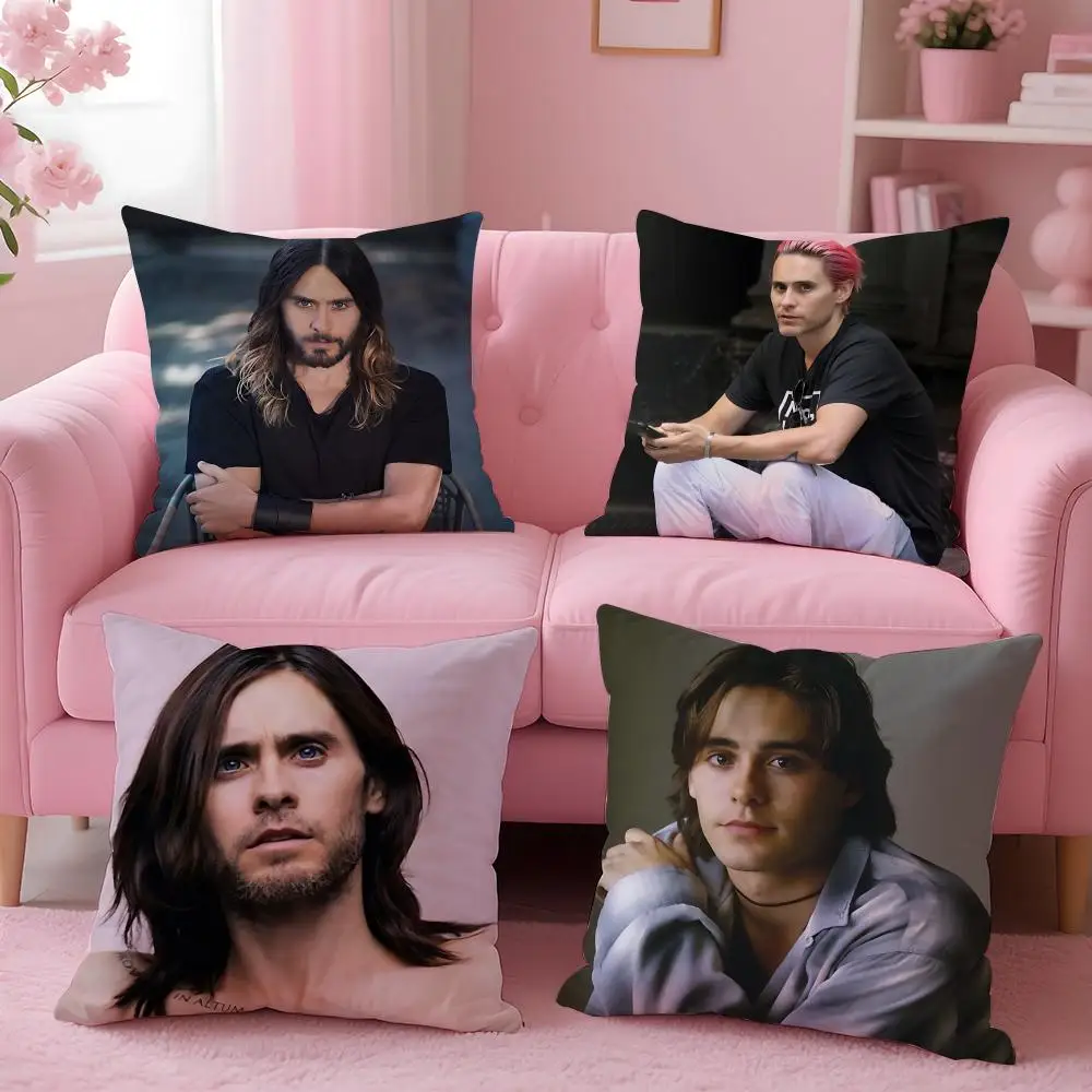 movie Jared Leto Cushion Cover Cushion Cover Set 4Pcs 50x50 45x45 40x40 Pillowcase Decorative Sofa Home Decor