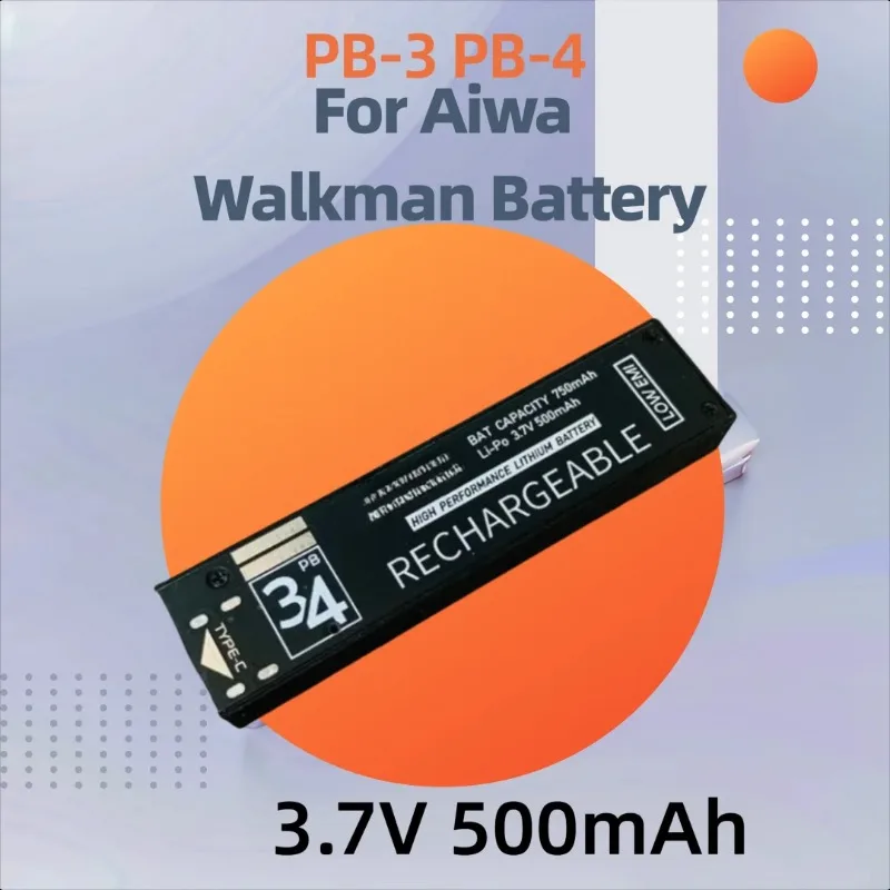 

500mAh for Aiwa PB-3 PB-4 Jx729 Jx629 Jx202 Jx303 Jx505 Px370 Jx609 P50 Jx303 Jx2000 Px30 Px50 Rl30 Rl75 Walkman Battery