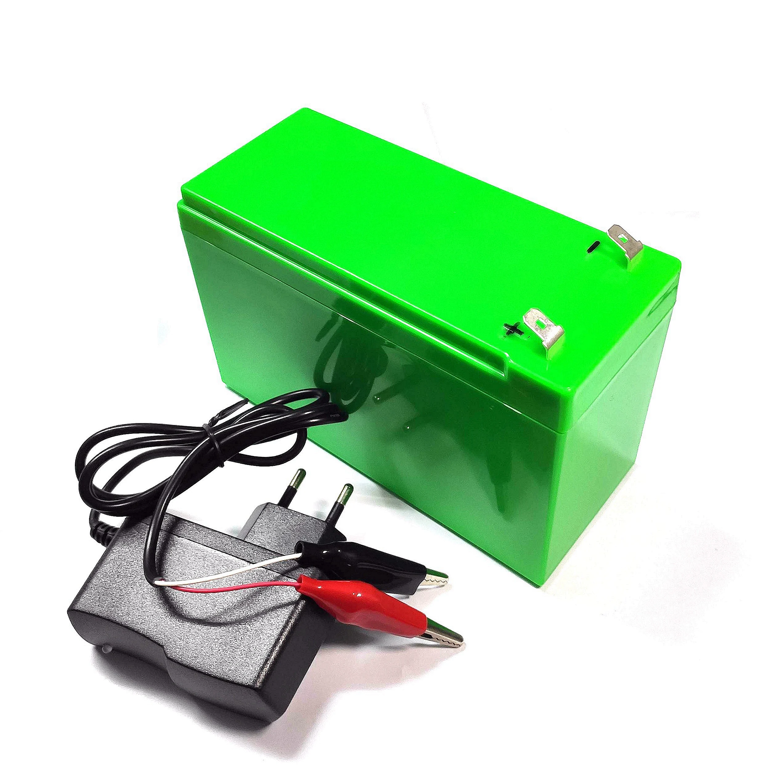 

12V 7Ah 8Ah 10Ah 12Ah 15Ah 20Ah литий-ионный аккумулятор для опрыскивателя Контроль доступа детский игрушечный самолет + зарядное устройство 1A
