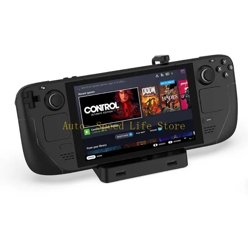 02DA جيجابت إيثرنت شحن كامل السرعة 4K @ 60 هرتز HDMI2.0 لوحدة تحكم الألعاب SteamDeck #5