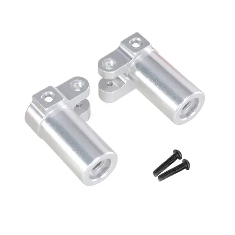 RC 카 업그레이드 리어 액슬 컵 키트, 1/12 MN128 MN86 G500 용, 업그레이드 부품 실버