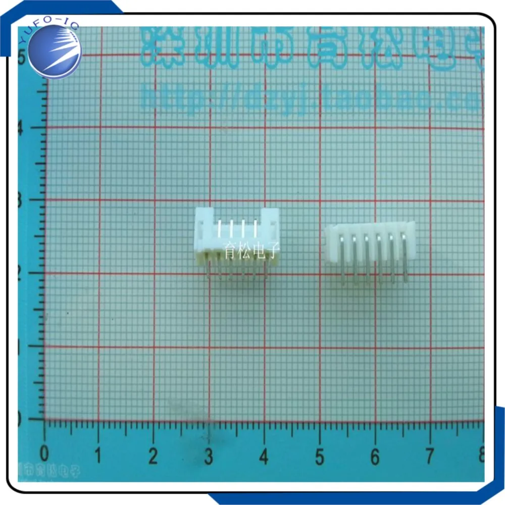 10PCS/LOT 6PIN XH2.54 The Right Angle Pin plug type connector socket XH2.54-6P spacing 2.54MM Terminal