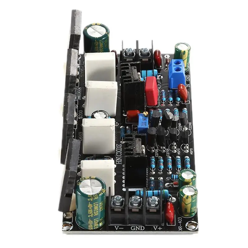 1 шт., 200 Вт, 1943 + 5200, высокая мощность, готовая плата усилителя, комплект электронных компонентов