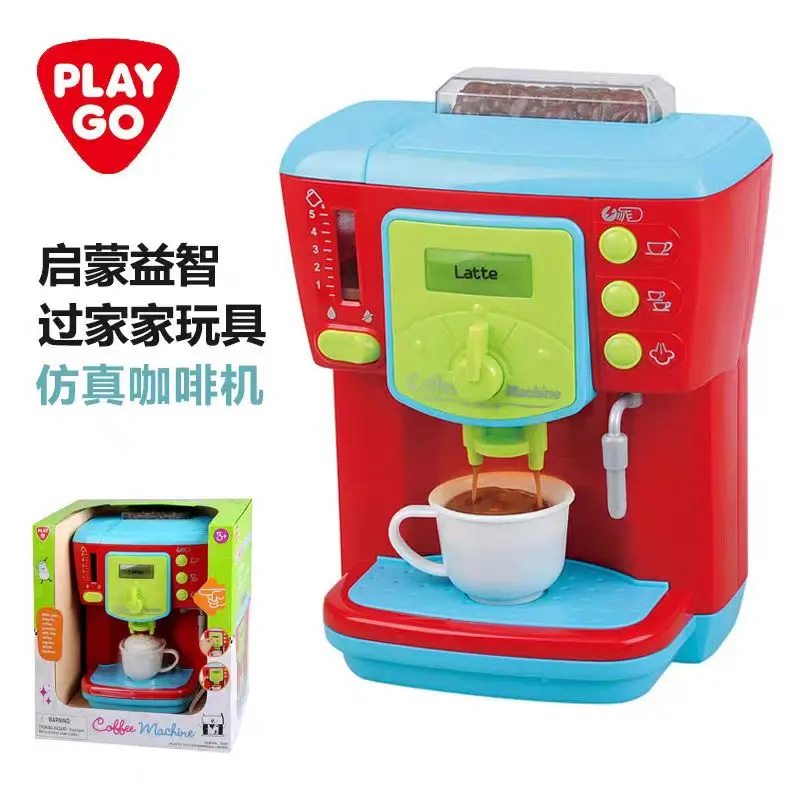 Play Go Simulatie Koffiezetapparaat Keuken Serie Mini Huishoudelijke Apparaten Kinderspeelspeelgoed