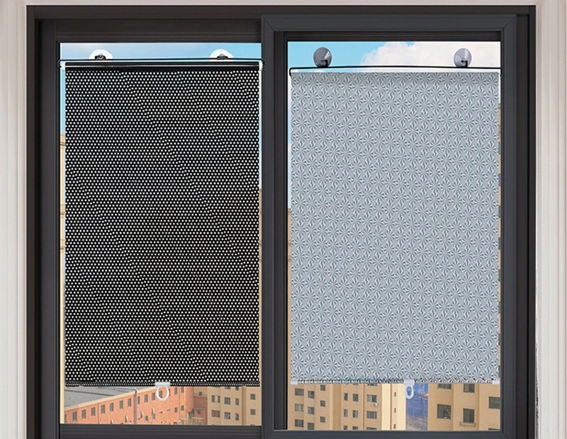 Car sunshade Front curtain Retractable sunshade No punching sunshade Balcony Roller curtain
