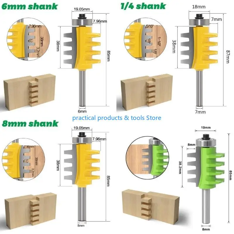 77JB 6 มม. 1/4 "8 มม. DIY