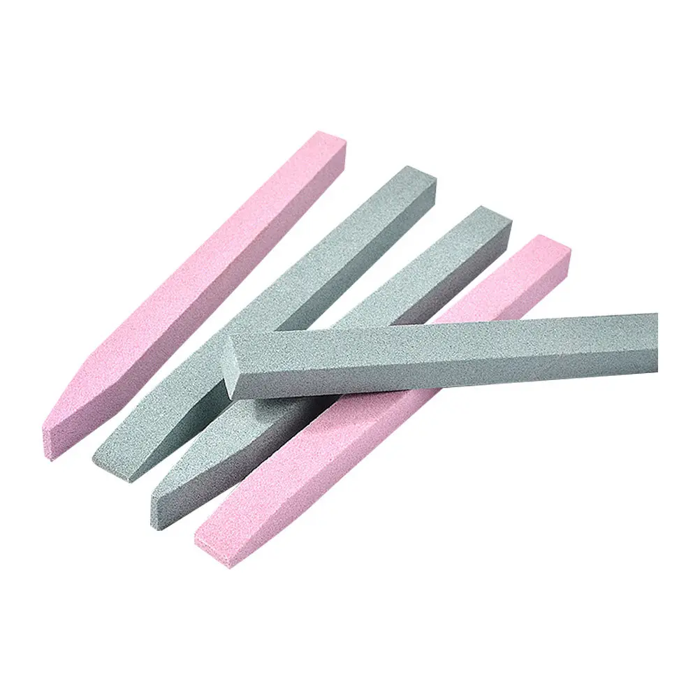 12Pcs Quartz Polishing Nail Strips for Manicure – Portable Nail File Set, Elegant Nail Art Tool for Women