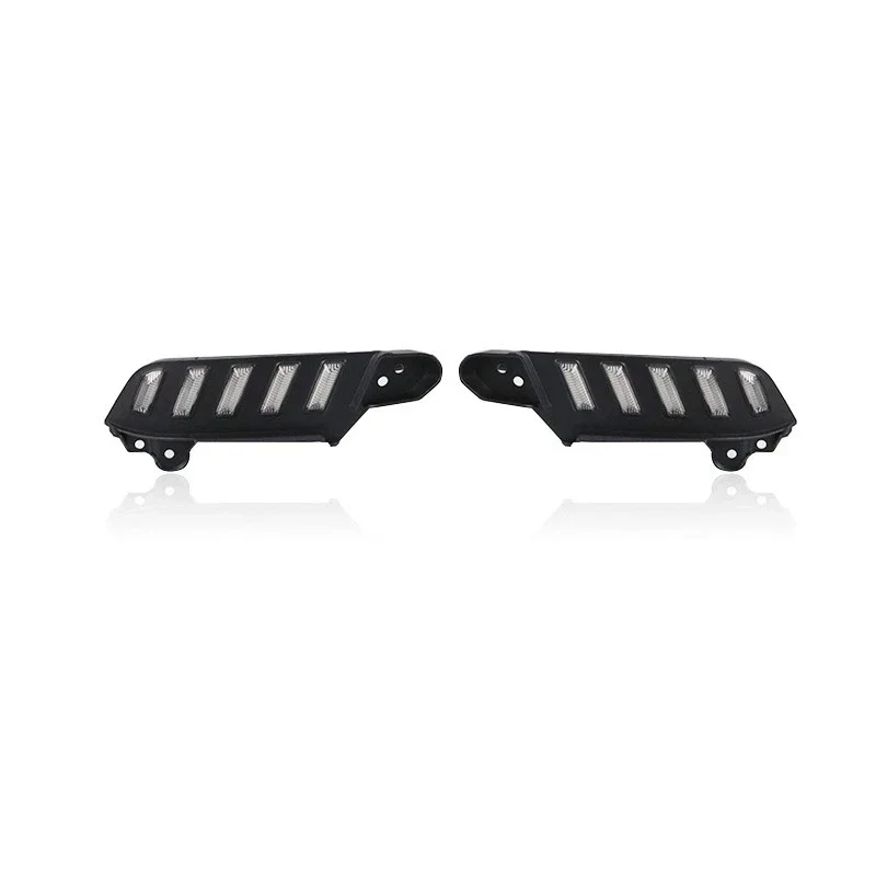 For Toyota Tacoma 2016-2023 Car LED Daytime Running Light Dynamic Yellow Turn Signal Lamp 12V Headlight Decoration Lamp