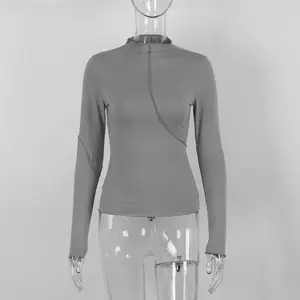 8 principais vendas blusa com furo manga - №8