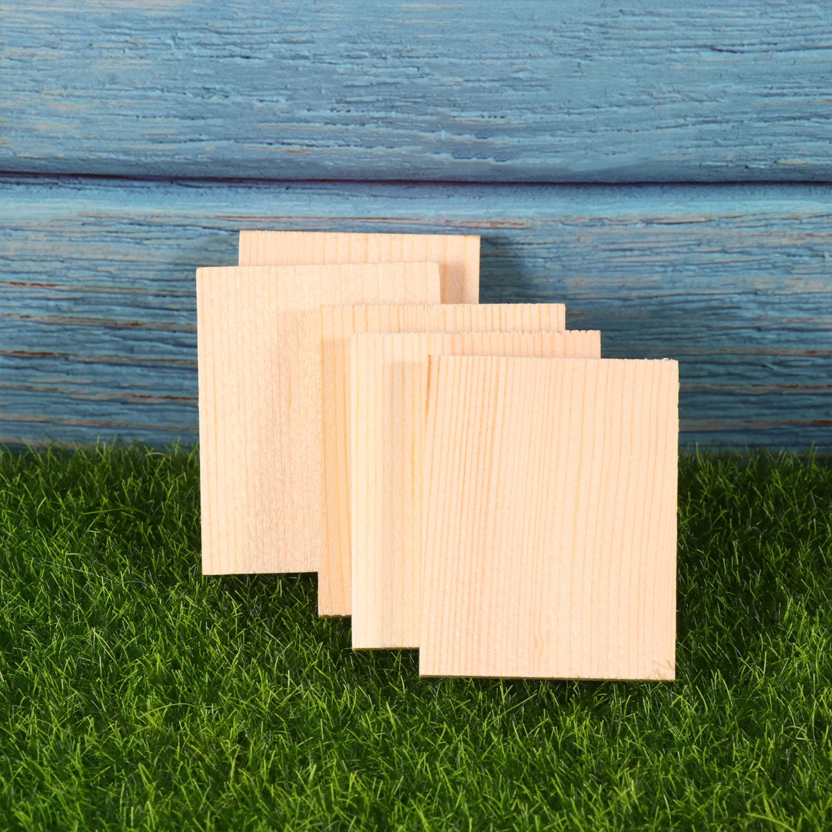 

10pcs Pine Wood Board Lightweight Photography Background Crafts Arched Planks Wall Banner Decor Prop Wood Panel for Wedding