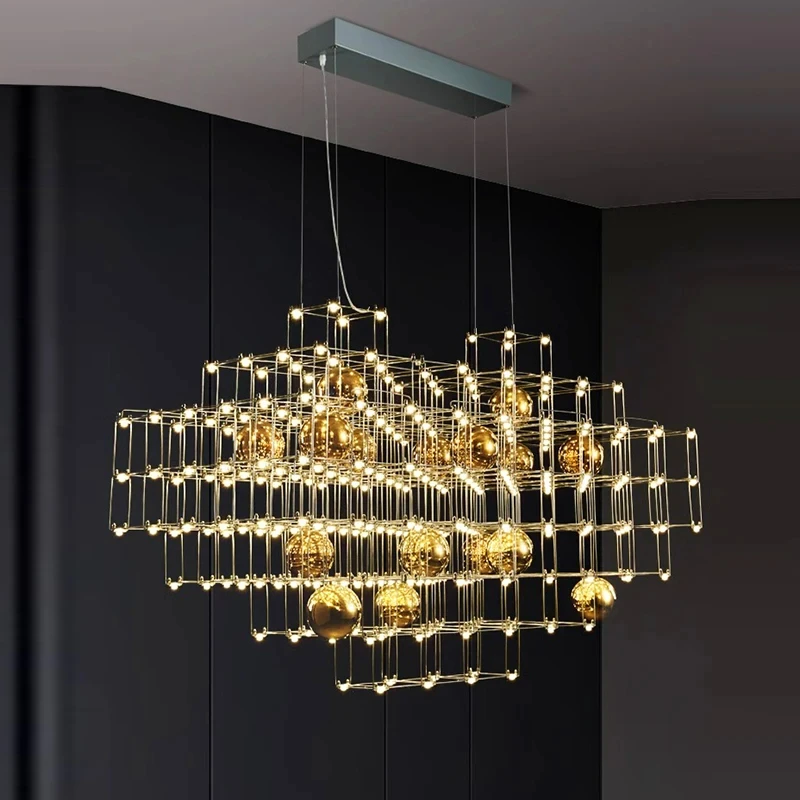 Art Designer Home Decor Dining Room Pendant Lamp Lights Indoor Lighting Ceiling Lamp Hanging Light Chandelier For Living Room