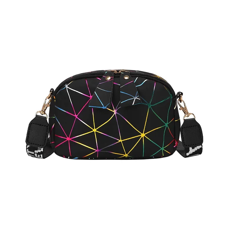 Mulheres laser crossbody saco estilingue bolsa de ombro geléia holográfica praça mensageiro bolsa para senhora diariamente pequena bolsa