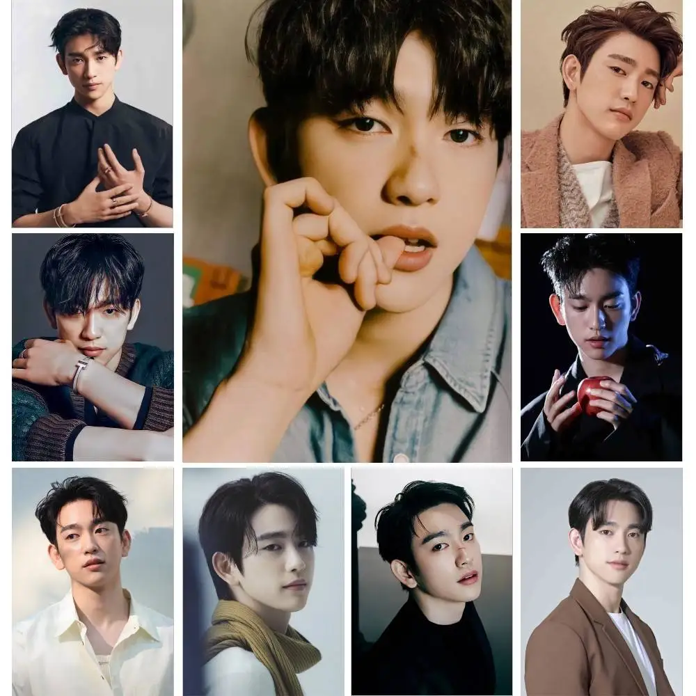 Korean Celebrity P-Park Jinyoung Posters Living Room Bar Cafe Quality Canvas Vintage Style Comics Painting Art Home Wall Decor