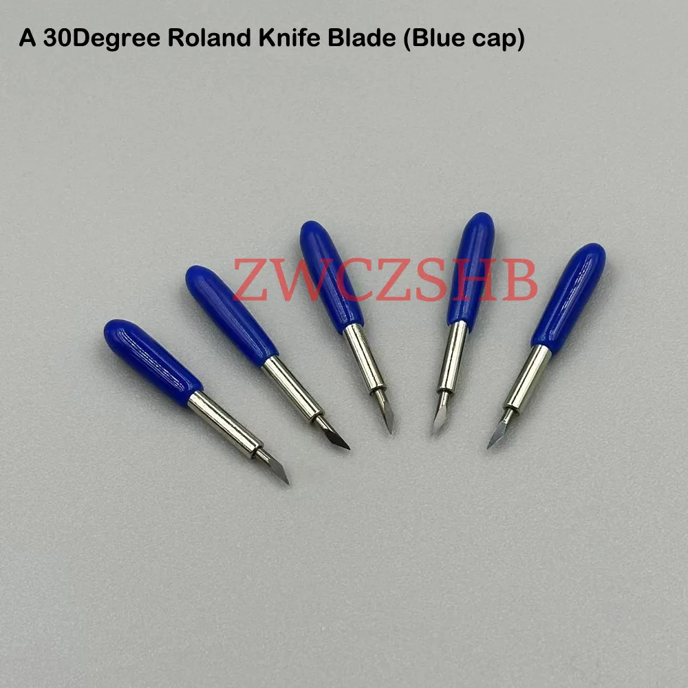 10PCS Roland Schneiden Plotter Messer Klinge 30/45/60 Grad Hartmetall Klinge Für Roland XC540 SP540 VP300 VP540 VS420 BN20 – Detail 8