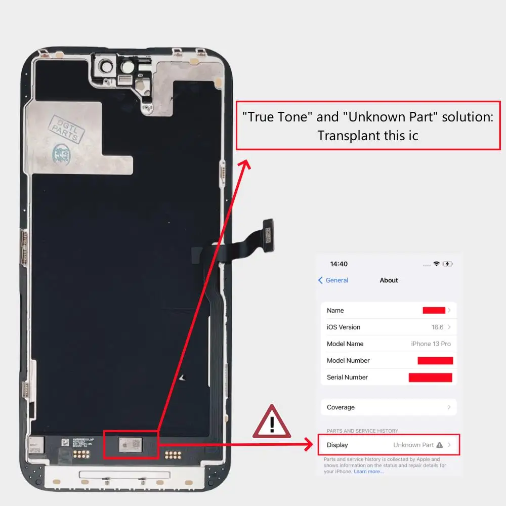 A+++ OLED Screen Glass Replaced For iPhone 13mini 14 Pro Max 15 16 Plus, LCD Display, with Sensor Flex, Diagnosed, Tested 아이폰