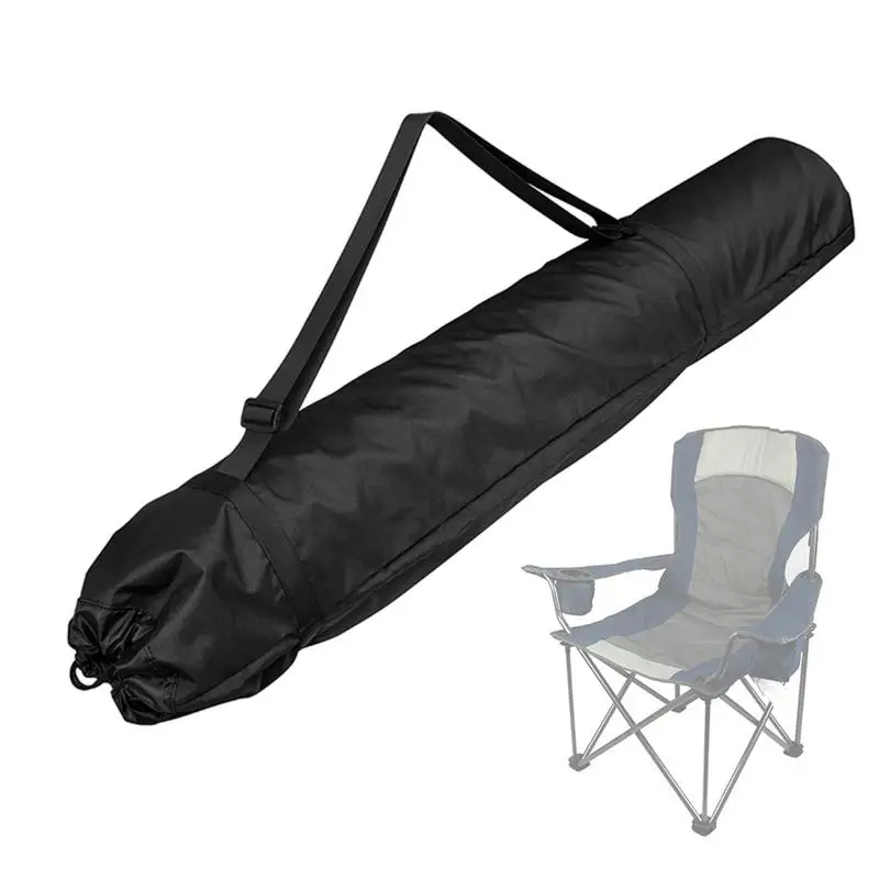 Camp Chair Bag 48 Inches Camp Chair Carry Bag Recliner Moon Chair Storage Bag with Shoulder Strap Thick 600D Oxford Cloth