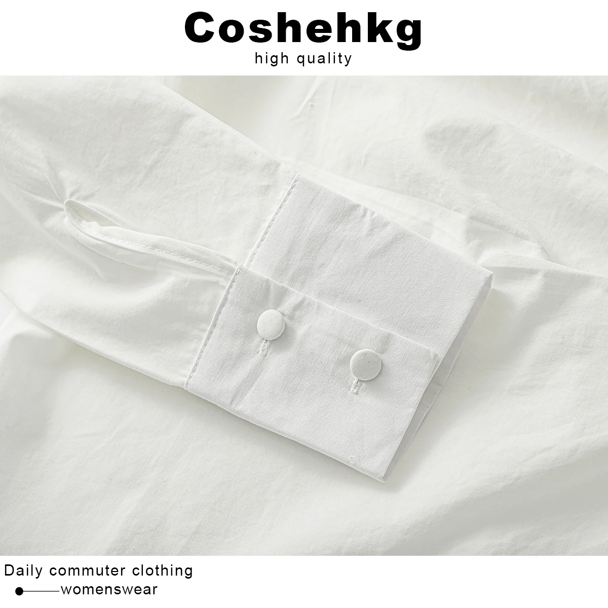 سترة Coehkg النسائية الطويلة المطوية ذات الكتف irt وسحاب با بقصة ضيقة لربيع الخريف وتفاصيل أزرار فرنسية غير متماثلة...