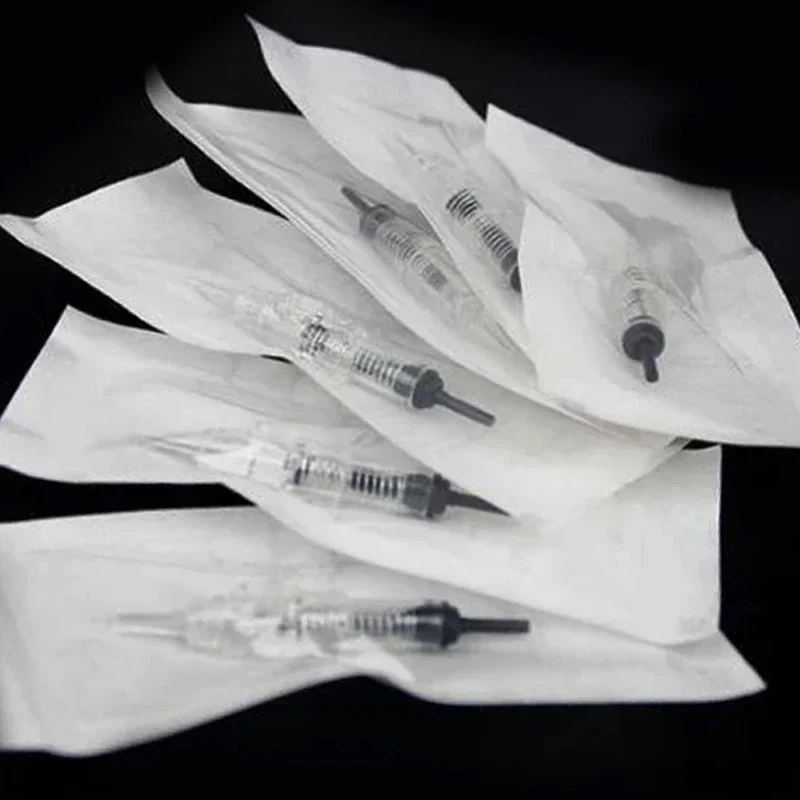 

Стерилизованные иглы для перманентного макияжа, 50 шт., картриджи для тату-машинок 1RL/2RL/3RL/5RL/7RL/3F/5F/7F для тату-машинок-ручек