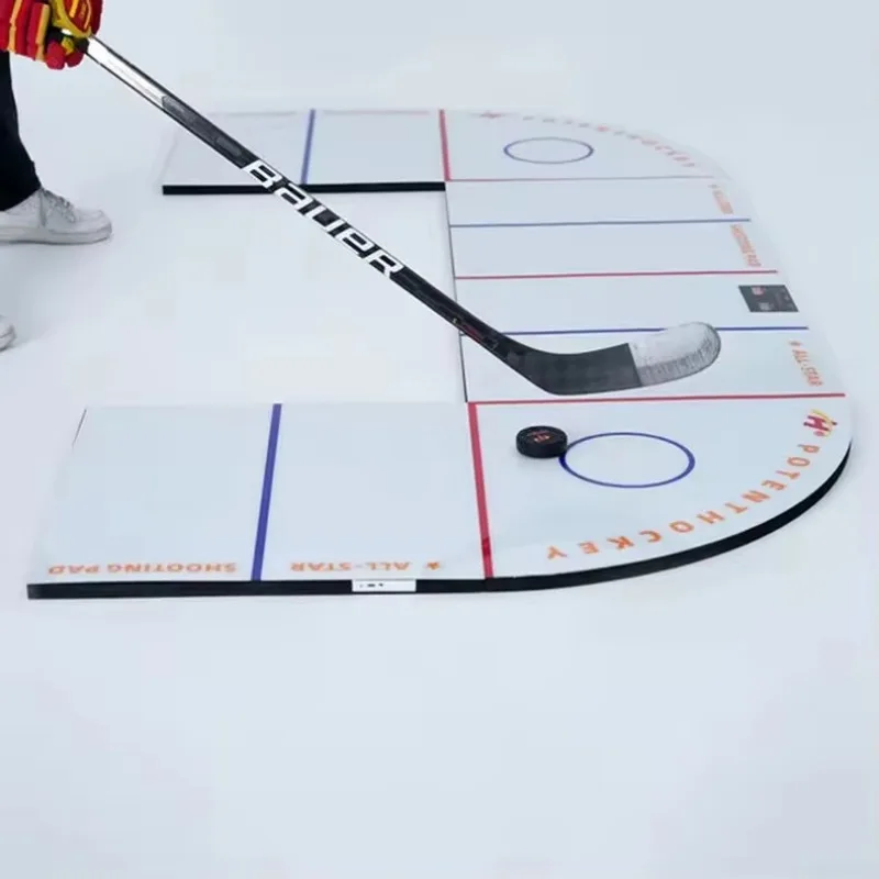 New Version Multi-game Electronic Puck Handling Trainer With Scoring System for Hockey Players All Levels  Hockey Practice Pads