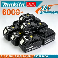 Makita original rechargeable lithium battery, BL1840BL1830B BL1830B BL1830B BL1830B Makita, 6Ah, 18V power tool battery