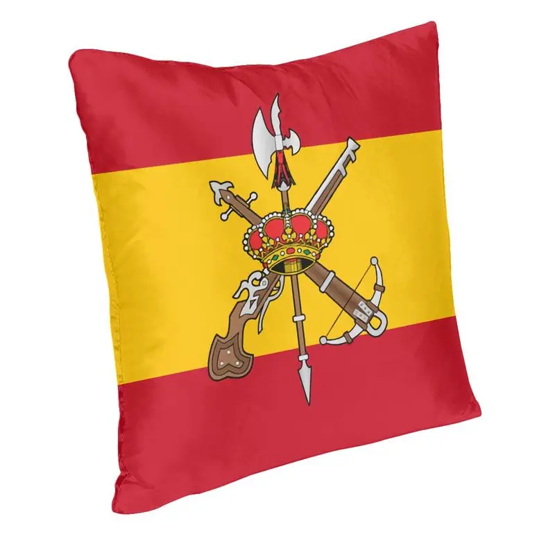 Luxury Spanish Legion Flag Cushion Cover Polyester Spain Army Proud Throw Pillow Case Home Decorative Pillowcase