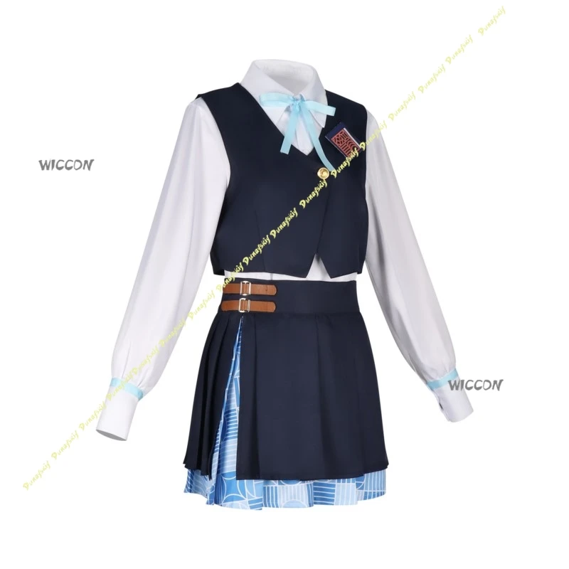 Anime Game Gakuen IDOLM@STER Misuzu Hataya Cosplay Costumes Girls Wig Suit Dress Uniform Party Women Stage Christmas Halloween - view 2