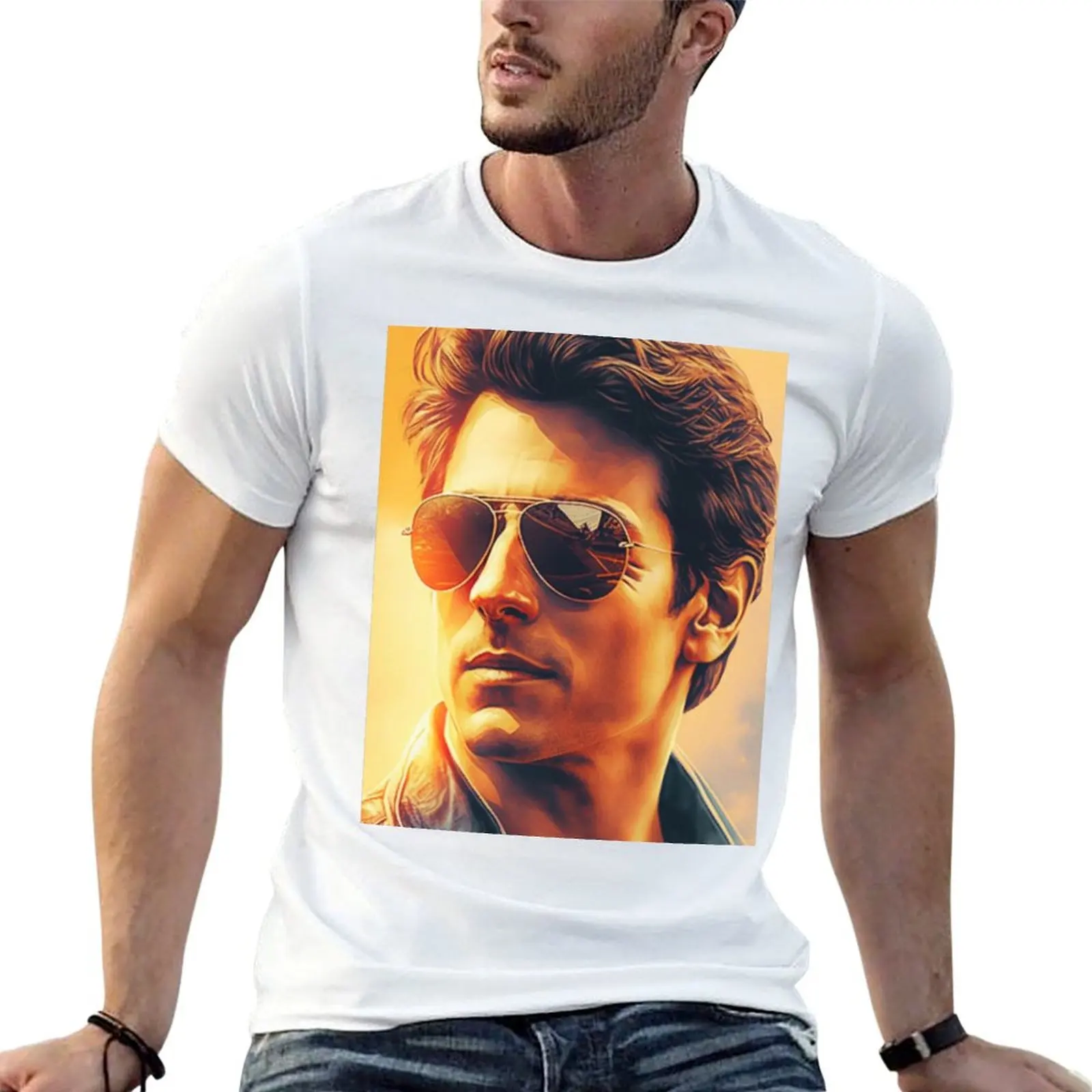 Tom Cruise T-Shirt Plus Size Everyday Tee Shirt