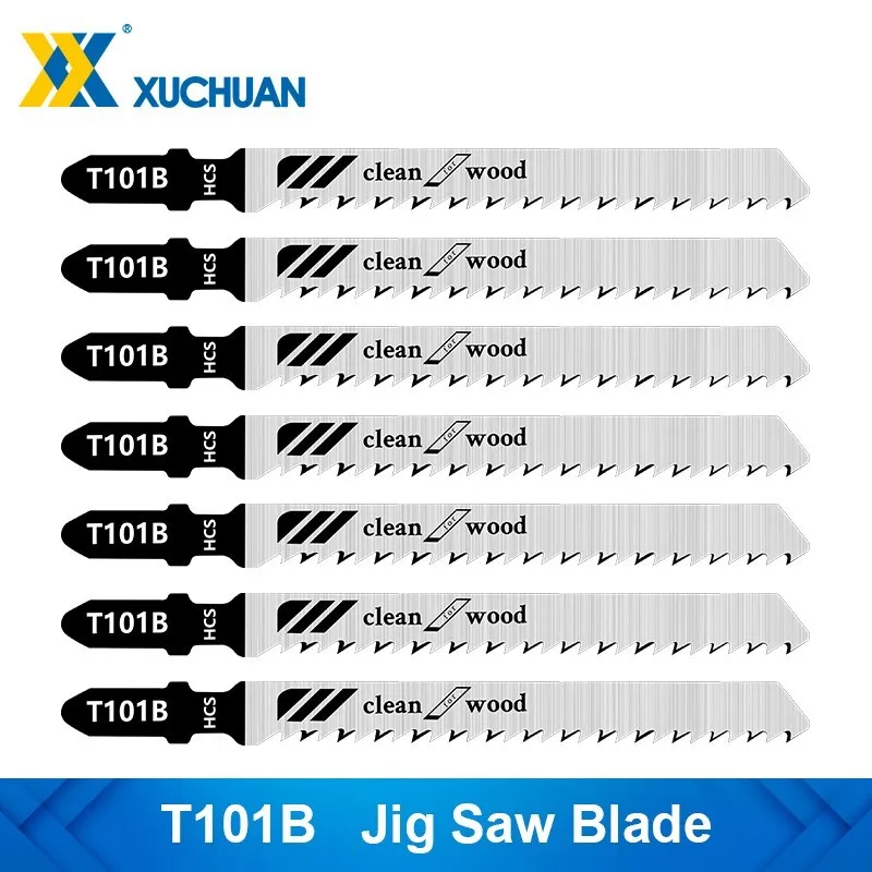 Xcan T101B Пильное полотно Лобзиковые полотна для домашнего использования своими руками со стандартной рукояткой HCS Деревооб...