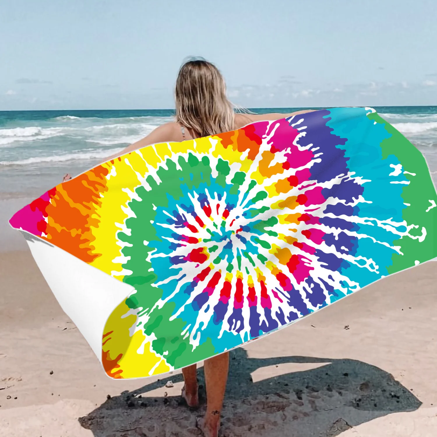 

Boho Ethnic Style Beach Towel Quick Drying Bath Towel Swimming Pool Travel Portable Towel Home Decor Textile Comfortable Summer