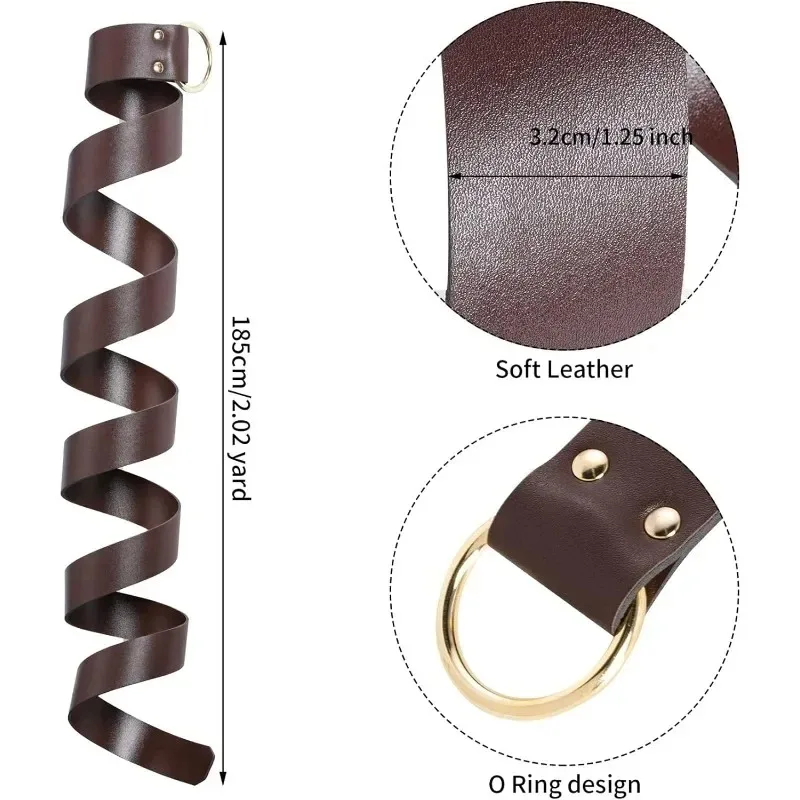 ซองดาบแบบ 2 ชิ้น พร้อมเชือกผูก ซองดาบ+เข็มขัดคาดเอว สไตล์ยุคกลาง ยุคฟื้นฟูศิลปวิทยา และที่ใส่ดาบสำหรับฮาโลวีน นักรบ