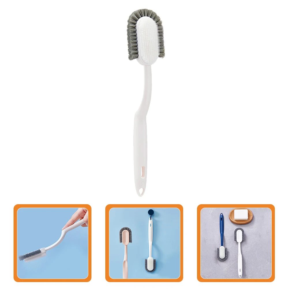 

Plastic Cleaning Brush Long H Non Slip Shoe Washing Durable Resistant Storage Beautiful Color Functional Project Use