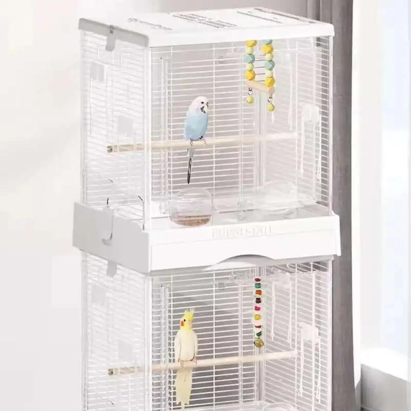 

Carrier Hut Cockatiel Bird Cage Chicken Hamster Aviary Courtyard Bird Cage Accessories Gabbia Pappagallo Pet Products RR50BC