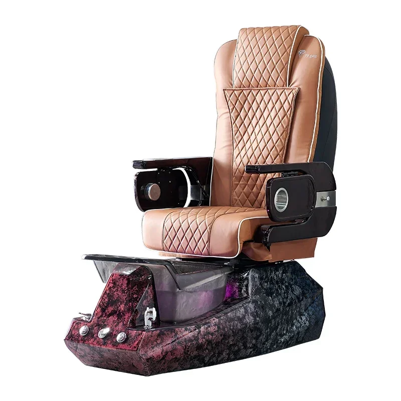 Elektrische salon Nagelvoetspa-badmassager Manicure pedicurestoelen luxe