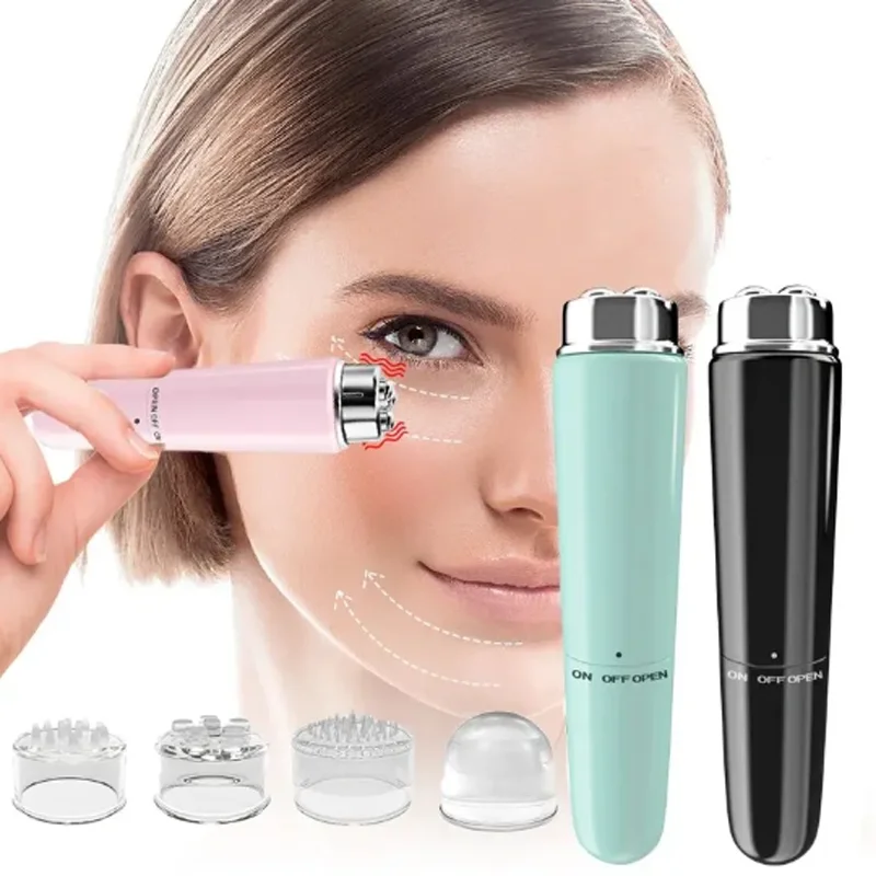 Micro-Vibrating Eye Contouring Device For Faster Absorption and Relaxation of The eye area Dark Circles Under Eye Bags Wrinkles