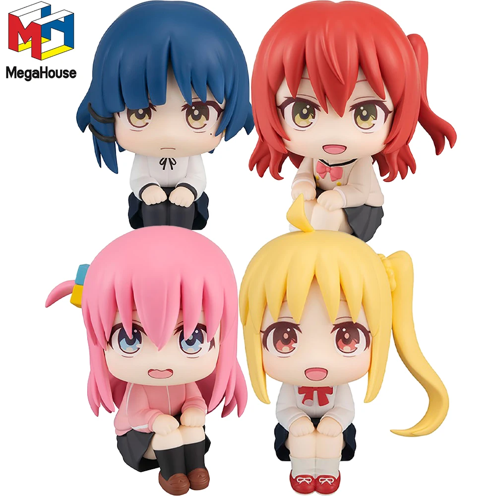 

In Stock Original MegaHouse Look Up Bocchi The Rock! Gotou Hitori Kita Ikuyo Yamada Ryou Ijichi Nijika Anime Figure Garage Kit