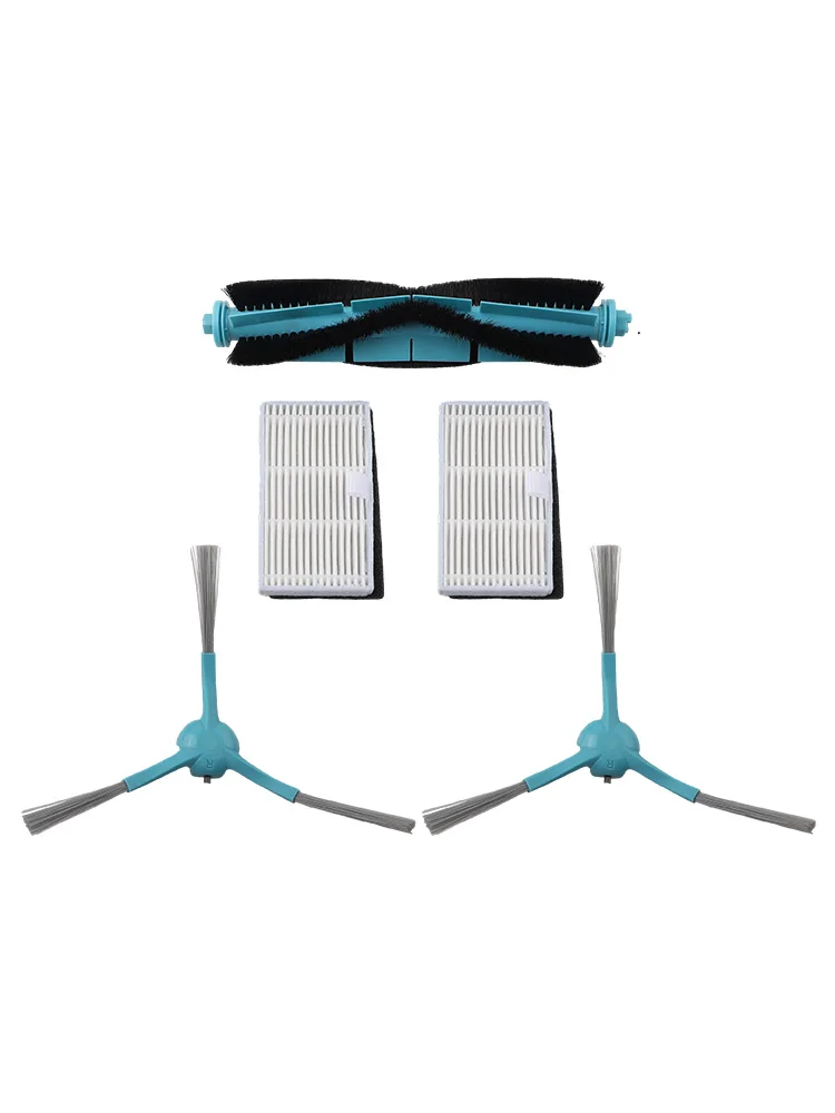 مجموعة فرش التنظيف كما هو موضح قطع الغيار، أداء طويل الأمد، ملحقات متوافقة مع الفرش الجانبية للفرشاة الرئيسية