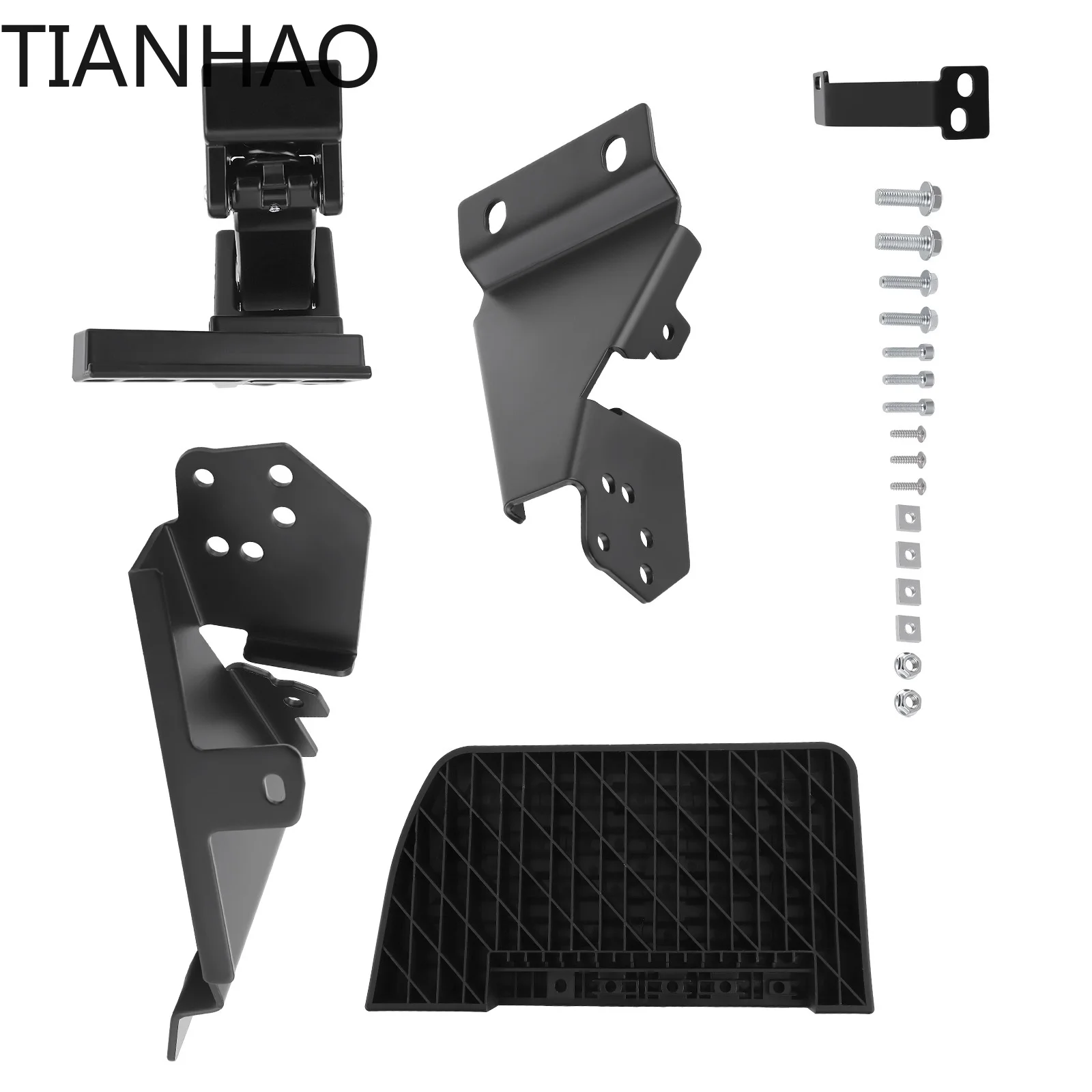 Rear Bumper Side Bed Step Kit Retractable BedStep For Ford F-150 F150 2021-23