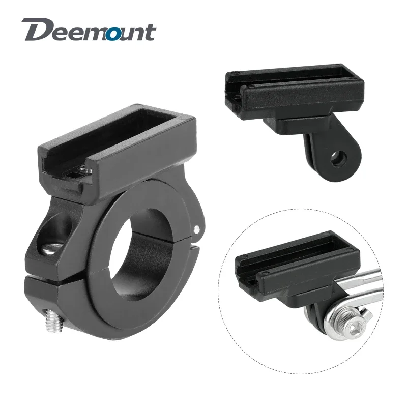 Adaptor for Headlight EOS530/520 for Rockbros /Blackbird L3 Front Lamp Stand Handlebar Stem Fork Helmet Mount Fits GoPro