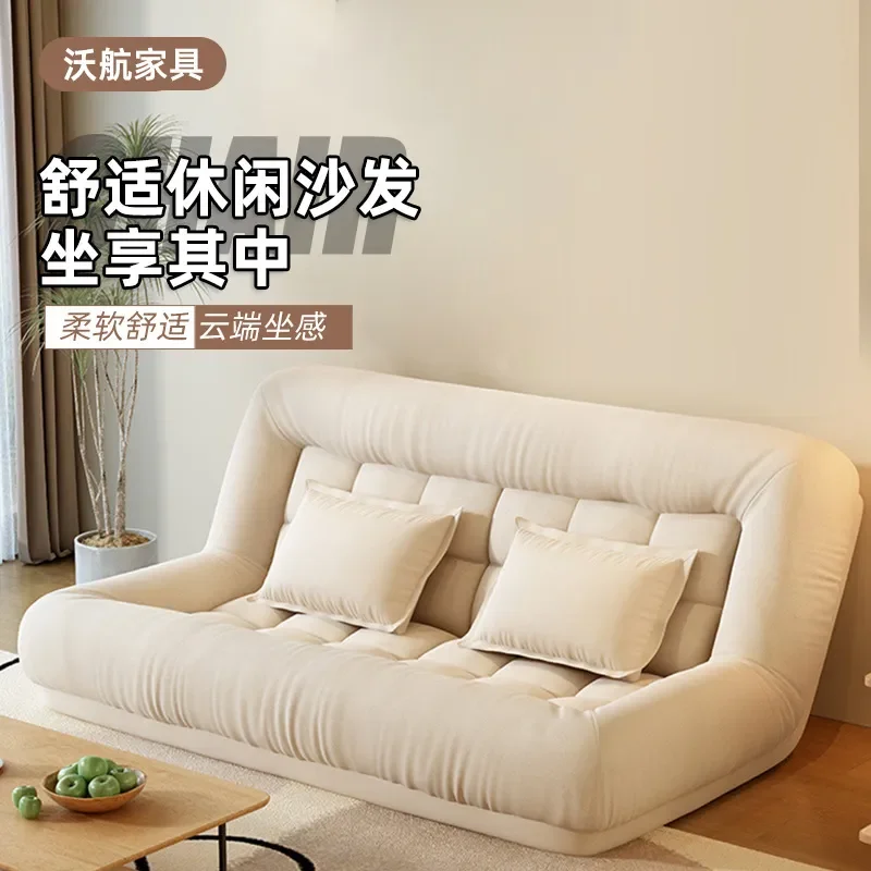 Compact Folding Sofa Bed Recliner Tatami Style Double Sleeper for Small Apartment Bedroom Multi Color Options