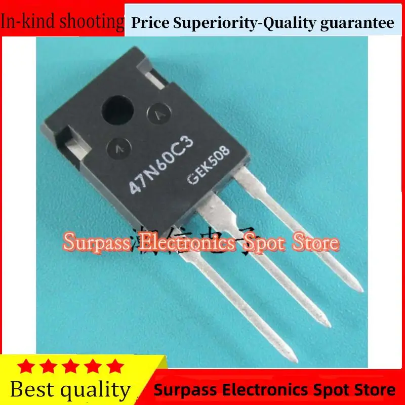 

10PCS-100PCS 47N60C3 SPW47N60C3 47A 650V TO-247 Price Superiority-Quality guarantee