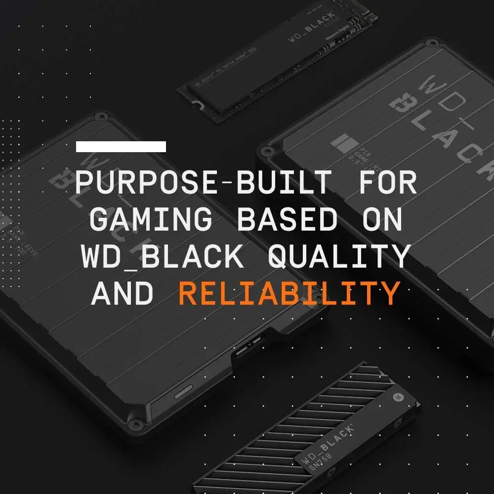 4TB Portable External Hard Drive for Xbox Games - High-Speed HDD with 1-Month Xbox Game Pass Ultimate, Expand Your Gaming
